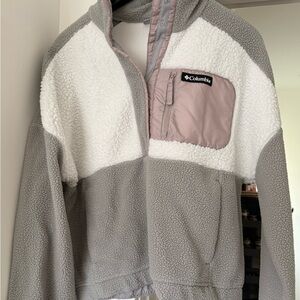 Columbia Two-Tone Fleece Jacket (NWOT)